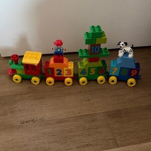 Lego Duplo Retired Number Train Set with Figures 10558